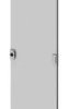 Door, double beard, hinge right, rectangular, sheet steel, (W x H) 350 x 2000 mm, light gray, 8PQ2197-0BA18