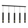 Lampa wisząca JOKER BLACK/GOLD 5xGU10 MLP6121 Milagro