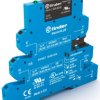 Moduł styczników sprzęgających Finder 6 A 24 V DC SPNO PLC, montaż na szynie DIN
