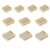 Zestaw 10 szt. HU06 - Korpus złącza żeńskiego 1-rz 2.54mm