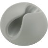TruComponents 41034 mount Self-adhesive Ø9mm Grey 1pcs