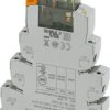 Interface relay 2 Form C (NO/NC), 24 V (DC), 1.33 kΩ, 50 mA, 250 V (DC), 250 V (AC), 2910507