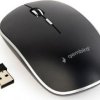 Bezprzewoodowa mysz optyczna czarno- srebrna