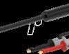 7180-50-200R BNC-Special measure, red, 50 Ohm, 3 A, 2 m