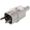 Martin Kaiser 514/kws Safety Plug 250V Chalk White IP44 Reconnectable Type F