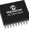 Mikrokontroler Microchip ATtiny16 SOIC 20-pinowy Montaż powierzchniowy AVR 16 kB 8bit CAN: 20MHz RAM:2048 B Ethernet: