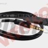 Kabel Jack AUX 3,5mm wt/gn 5,0m przedłużacz SLIM