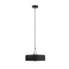 Lampa Wisząca Nowoczesna 1Xe27 Eos Black/Silver