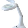 Lampa x15 LED z lupą 3D+12D 10W ZD-137