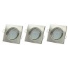 ZESTAW OCZEK KWADRATOWYCH 3x5W GU10 EKZ2697 Milagro