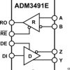3.3 V, ±15 kV ESD-Protected, RS-485/RS-422 Transceiver (Full Duplex, 12Mbps, DE/RE)