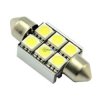 LED SV8,5/36mm C5W 12V 6xSMD5050 CANBUS biała zimna