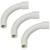 Heidemann 13166 Bend EN16, Grey, 3 pcs, 90° Angle, For Insulated Pipe