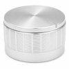 Gałka aluminiowa do potencjometru na oś 6mm - 30x17mm - srebrna - GSL30