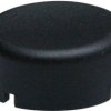 Push button, round, Ø 17 mm, (H) 6.8 mm, anthracite, for single pushbutton, 840.000.011