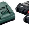 Metabo 685161000 Basic-Set 2 x 2.0 Ah Akumulator do elektronarzędzi 18 V 2.0 Ah Li-Ion