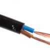 Kabel zasilający 2 Core PVC Sheath Czarny 5.76mm od , 300 V