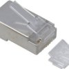 BKL Electronic 143300 Złącze męskie RJ45, RJ45, CAT 6a, 1 szt.