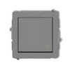 Deco Łącznik Krzyżowy Szary Mat 27Dwp-6