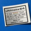 Ultimate 64 'elite' serial badge