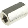 Nakrętka łącząca gwint: M10 długość: 30mm stal A2 304 RS PRO