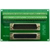 CZH-LABS DSUB DB50 Male/Female Header Breakout Board, D-SUB Breakout Moudle.