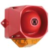 Sygnalizator akustyczny z lampą sygnalizacyjną Werma Czerwony, Żółty 439 DC IP65 60V Ściana 105 dB @ 1m