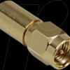 0409055 SMA terminator, fully gold plated