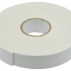 Double-Sided Self-Adhesive Foam Mounting Tape, 20x1.5 mm - 5 m Reel