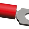 Konektor zaciskowy płaski PLASTI-GRIP Series Izolowane, M4, Czerwony 16 AWG 22 AWG TE Connectivity Winyl