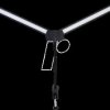 LX700159 LED desk lamp, 18 W, 1100 lm, 5 color temperature levels, black,