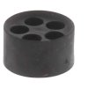 Wiska 10102023 MFD 25/05/056 shockproof with strain relief M25 Plastic Black