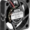 DC axial fan, 5 V, 30 x 30 x 6.5 mm, 3.8 m³/h, 18 dB, ball bearing, SEPA MFB30E05