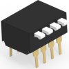 DIP switche, Off-On, 4 pole, straight, 1 A/5 VDC, 1571999-6
