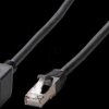 K5546SW.3 Patch cable extension, Cat.6a, black, 3m