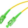 PATCHCORD ŚWIATŁOWODOWY SM 2M SIMPLEX 9/125, SC/APC-SC/APC 3MM