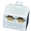 Rozgałęźnik sieciowy RJ45 WT/2GN 8P8C