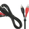 Przyłącze mini jack 3.5m stereo - 2xRCA 10m