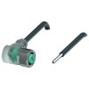 Pepperl+Fuchs 215806 Złącze konfekcjonowane czujnika/aktuatora V1-W-E8W-BK10M-PUR-U, piny: 4, 10 m, 1 szt.