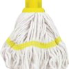 Głowica mopów, Żółty, Przędza, do uzytku z: Uchwyt aluminiowy RS Pro