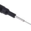 Próbnik, typ końcówki: Stały, rozmiar: 1mm, 30 V ac, 60V dc, Czarny, Stal nierdzewna, -20 → +60°C