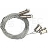 SPS 2 Zawiesie linowe z autoregulacją srebrne 3m SPECTRUM LED 2 szt