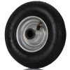 Kółko do wózka, Pneumatyczne, Guma, Czarny, obc.: 75kg, śred.: 196mm, szer.: 48mm