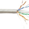Value 21.99.1685 Przewód sieciowy CAT 6a U/UTP szary 300 m
