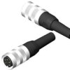 Łącze DIN RS PRO 6-pinowe, seria DP1606JA Kabel Prosty Standard 250V 6 5A IP40 Żeńskie
