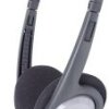 Panasonic RP-HT090 Słuchawki nauszne przewód szary regulacja głośności TV