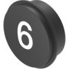 Nakładka do klawiatury, typ: Wkładka klawiatury, symbol - 6, do użytku z: Klawiatury serii 09