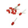 10 pcs 5mm LED Diode, Matt, Red