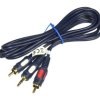 Kabel JACK 3.5 - 2RCA ŁEZKA JKR50 Vitalco 12m