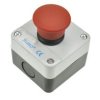 Przełącznik; bezpieczeństwa; przyciskowy; LAY5-B164; ON-(OFF); grzybkowy; 1 tor; czerwony; bez podświetlenia; monostabilny; śrub